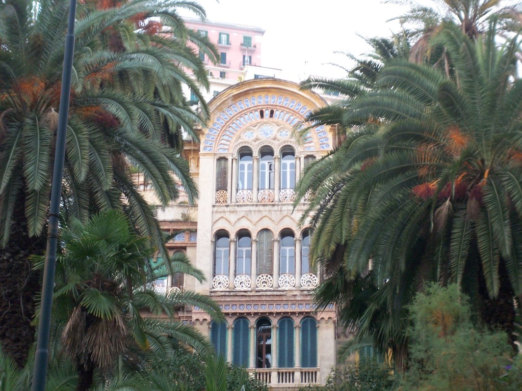 Palazzo del Grand Hotel Eden, oggi denominato Villa Maria